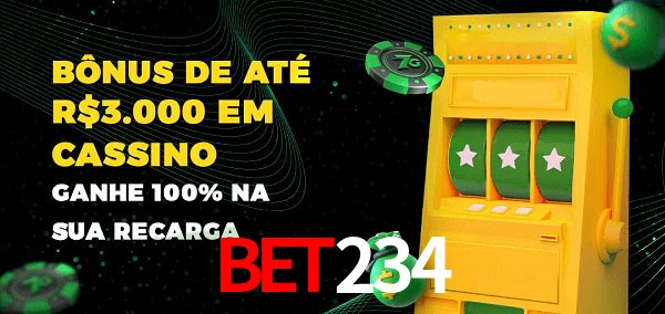 Bet234 melhor bônus de depósito